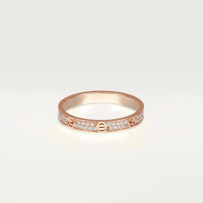 [Aurelle Style]LOVE RING 2.65MM DIAMOND