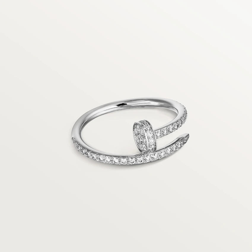 [Aurelle Style]JUSTE RING 1.8MM SILVER DIAMONDS
