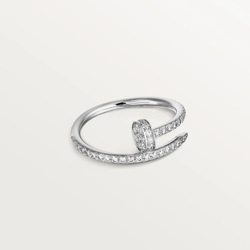 [Aurelle Style]JUSTE RING 1.8MM SILVER DIAMONDS