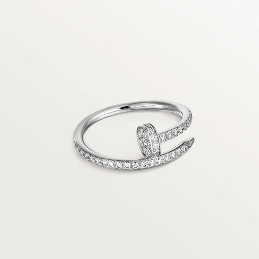 [Aurelle Style]JUSTE RING 1.8MM SILVER DIAMONDS