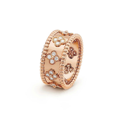 [Aurelle Style]CLOVER KALEIDOSCOPE RING 10MM